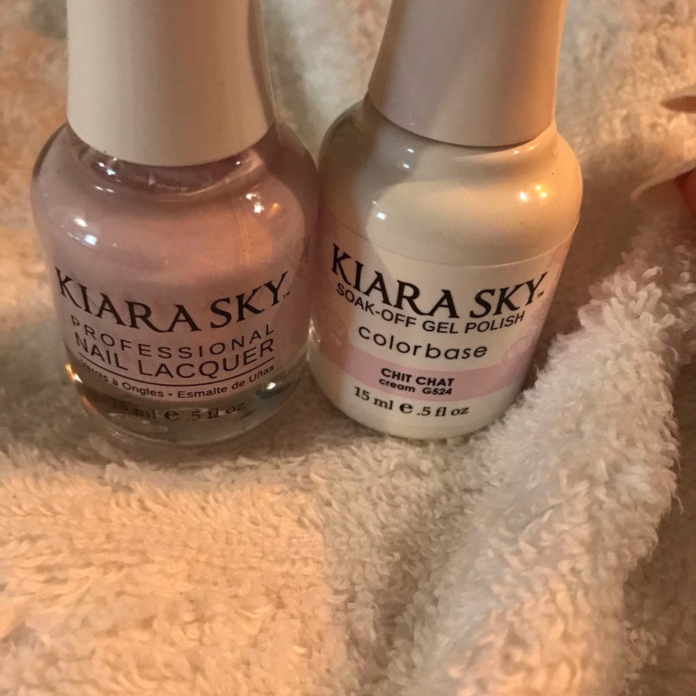 Kiara Sky Nail Lacquer w/matching gel polish